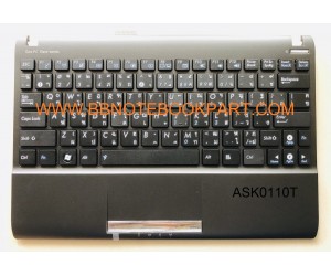 Asus Keyboard คีย์บอร์ด  EeePC 1025 1025C  1025CE     ภาษาไทย/อังกฤษ